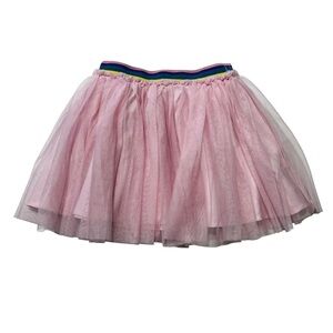 Harper Canyon Pink Skirt with Rainbow‎ Waistband
